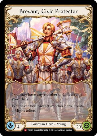 Brevant, Civic Protector (TCC027)  Rainbow Foil