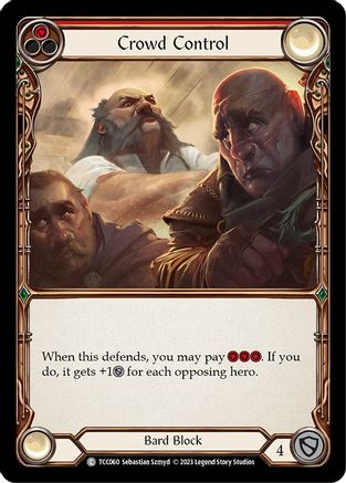 Crowd Control (Red) (TCC060)