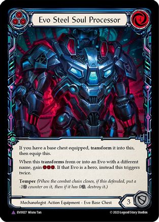 Evo Steel Soul Processor (Marvel) (EVO027)  Cold Foil