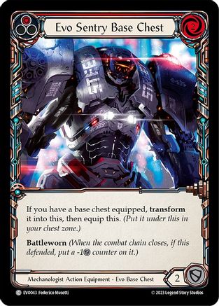 Evo Sentry Base Chest (EVO043)