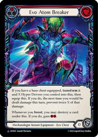 Evo Atom Breaker (Marvel) (EVO031)  Cold Foil