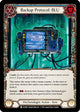 Backup Protocol: BLU (EVO083)  Rainbow Foil
