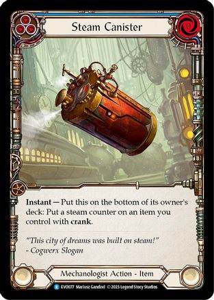 Steam Canister (EVO077)  Rainbow Foil