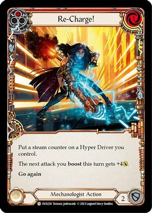 Re-Charge! (Red) (EVO228)  Rainbow Foil