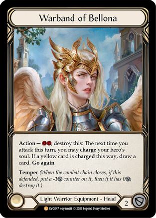 Warband of Bellona (EVO247)  Rainbow Foil