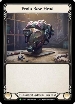 Proto Base Head - LGS182 (LGS182)  Cold Foil