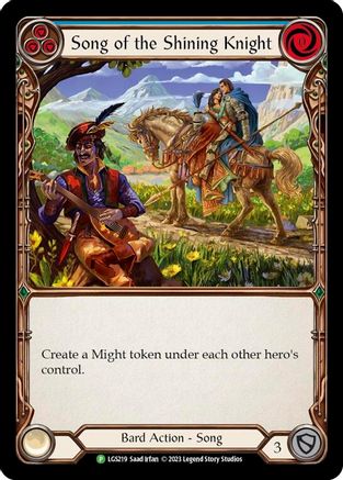 Song of the Shining Knight - LGS219 (LGS219)  Rainbow Foil