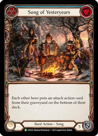 Song of Yesteryears - LGS222 (LGS222)  Rainbow Foil