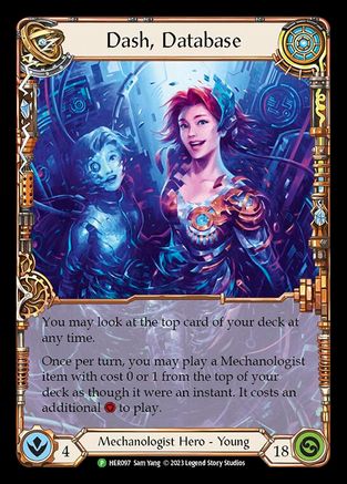 Dash, Database - HER097 (HER097)  Rainbow Foil