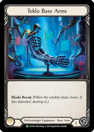 Teklo Base Arms - LGS188 (LGS188)  Cold Foil