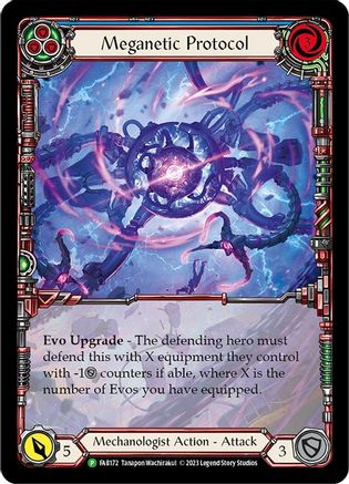 Meganetic Protocol - FAB172 (FAB172)  Rainbow Foil