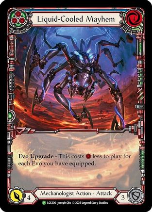 Liquid-Cooled Mayhem (LGS200) (LGS200)  Rainbow Foil
