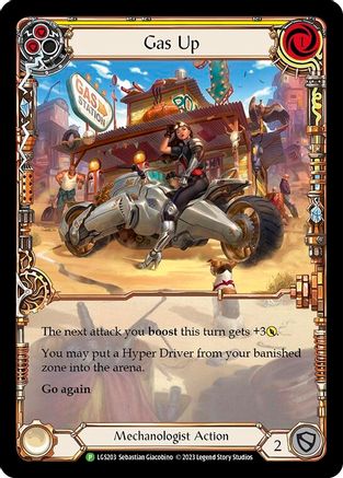 Gas Up - LGS203 (LGS203)  Rainbow Foil