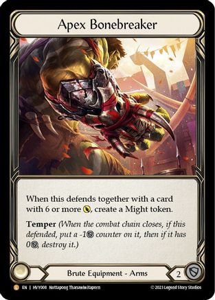 Apex Bonebreaker (HVY008)  Rainbow Foil