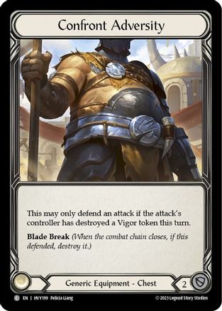 Confront Adversity (HVY199)