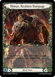 Rhinar, Reckless Rampage (HVY003)