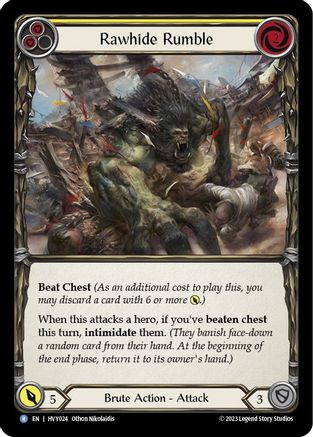 Rawhide Rumble (Yellow) (HVY024)