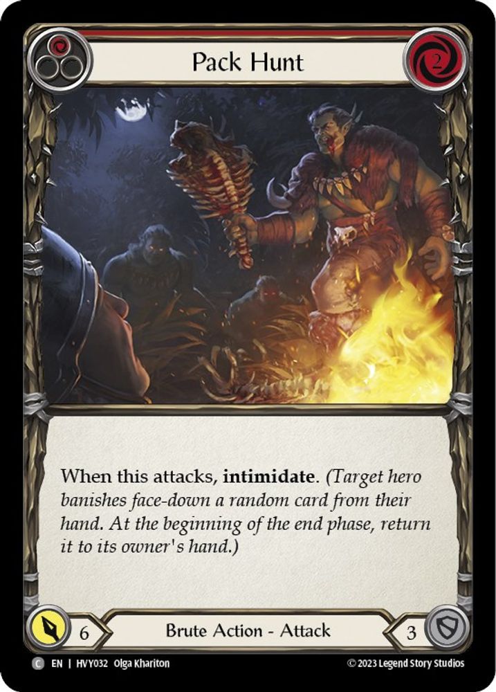 Pack Hunt (Red) (HVY032)