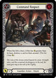 Command Respect (Yellow) (HVY072)  Rainbow Foil