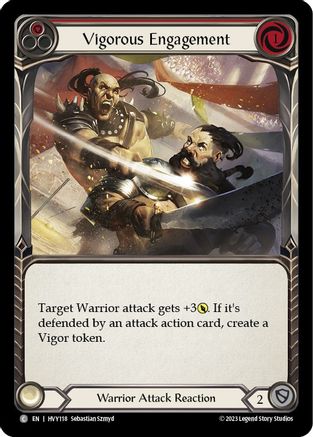 Vigorous Engagement (Red) (HVY118)