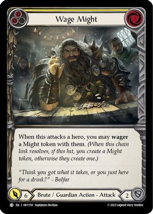 Wage Might (Yellow) (HVY150)