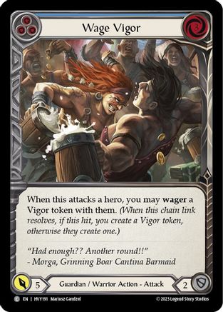 Wage Vigor (Blue) (HVY191)