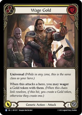 Wage Gold (Yellow) (HVY217)