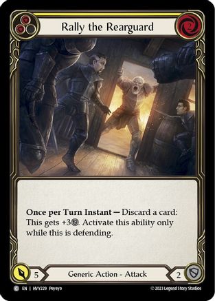 Rally the Rearguard (Yellow) (HVY229)