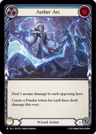 Aether Arc (HVY252)  Rainbow Foil