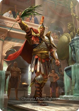Olympia, Prized Fighter (Marvel) (HVY092)  Cold Foil
