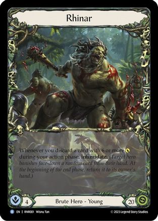 Rhinar (RNR001)  Rainbow Foil