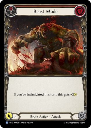 Beast Mode (Red) (RNR011)