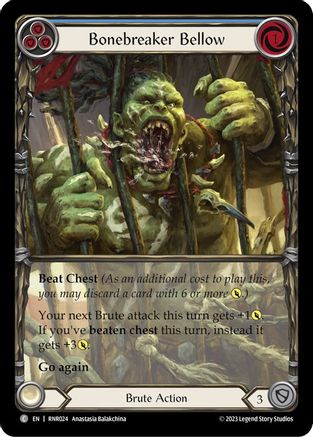 Bonebreaker Bellow (Blue) (RNR024)