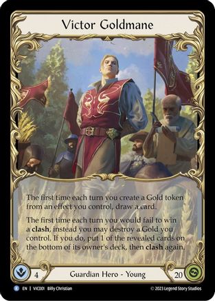 Victor Goldmane (VIC001)  Rainbow Foil