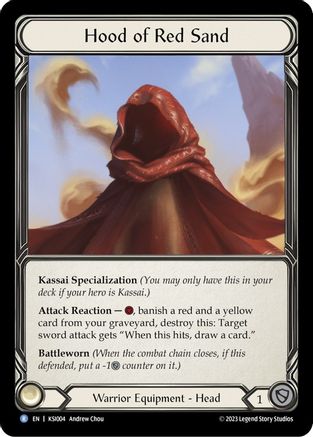 Hood of Red Sand (KSI004)