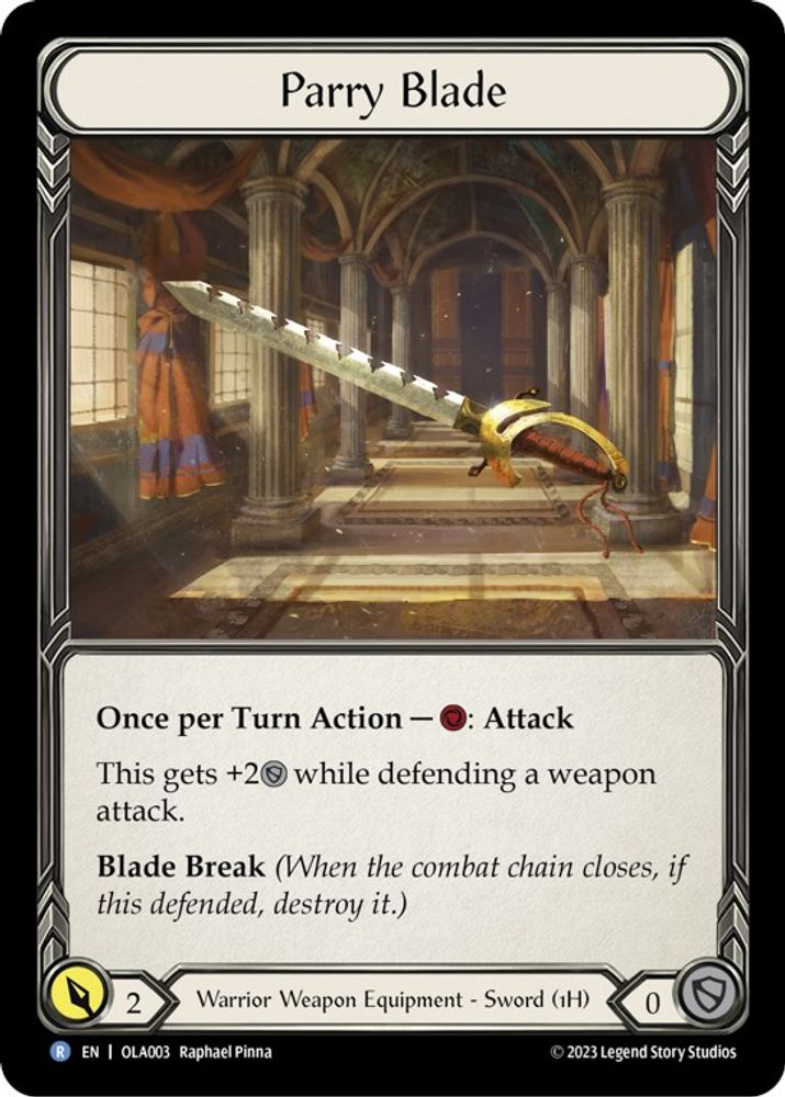 Parry Blade (OLA003)