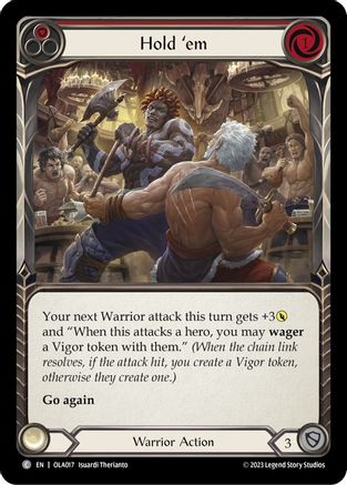 Hold 'em (Red) (OLA017)