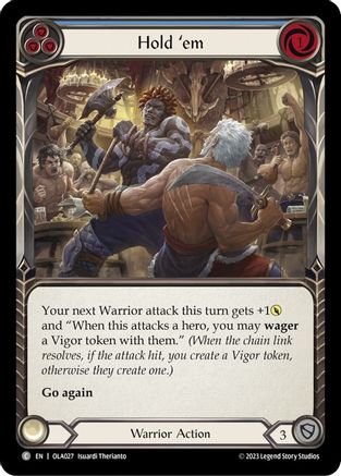 Hold 'em (Blue) (OLA027)