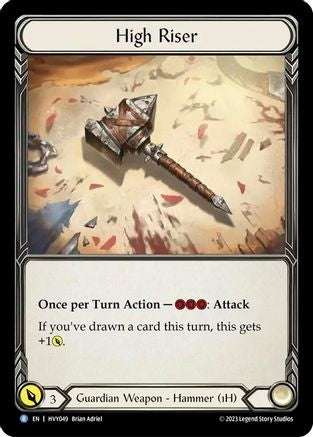 High Riser (HVY049)  Cold Foil