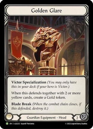 Golden Glare - LGS233 (LGS233)  Rainbow Foil