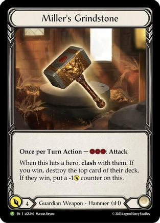 Miller's Grindstone - LGS240 (LGS240)  Rainbow Foil