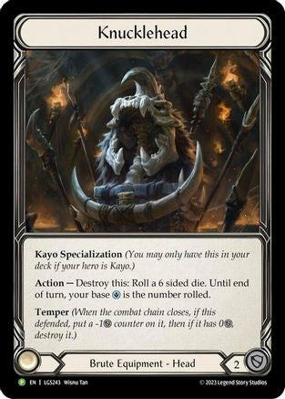 Knucklehead - LGS243 (LGS243)  Cold Foil