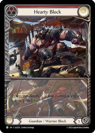 Hearty Block - LGS252 (LGS252)  Rainbow Foil