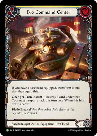 Evo Command Center - FAB207 (FAB207)  Rainbow Foil