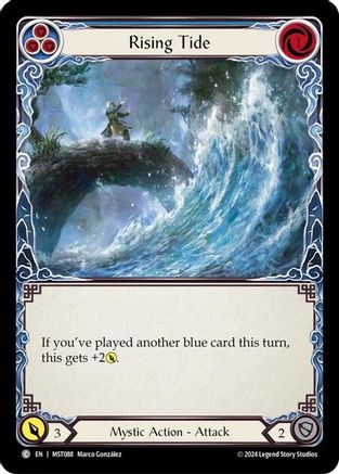 Rising Tide (MST088)  Rainbow Foil