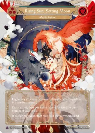 Rising Sun, Setting Moon (Marvel) (MST100)  Cold Foil