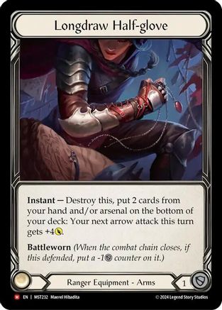 Longdraw Half-glove (MST232)  Cold Foil