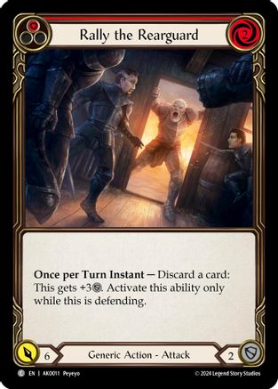 Rally the Rearguard (Red) (AKO011)