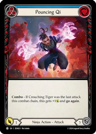 Pouncing Qi (Blue) (ZEN023)