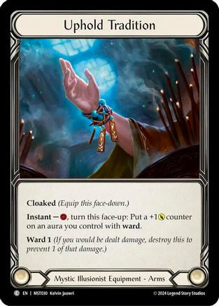 Uphold Tradition (MST030)  Cold Foil